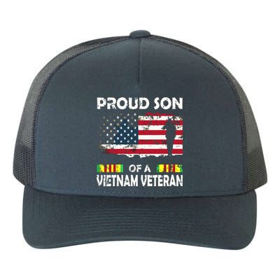 Proud Son Of A Vietnam Veteran Shirt | Vietnam War Vet Yupoong Adult 5-Panel Trucker Hat