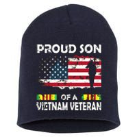 Proud Son Of A Vietnam Veteran Shirt | Vietnam War Vet Short Acrylic Beanie