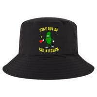 Pickleball Stay Out Of The Kitchen Funny Cool Comfort Performance Bucket Hat