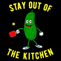 Pickleball Stay Out Of The Kitchen Funny Cooling Performance Crew T-Shirt