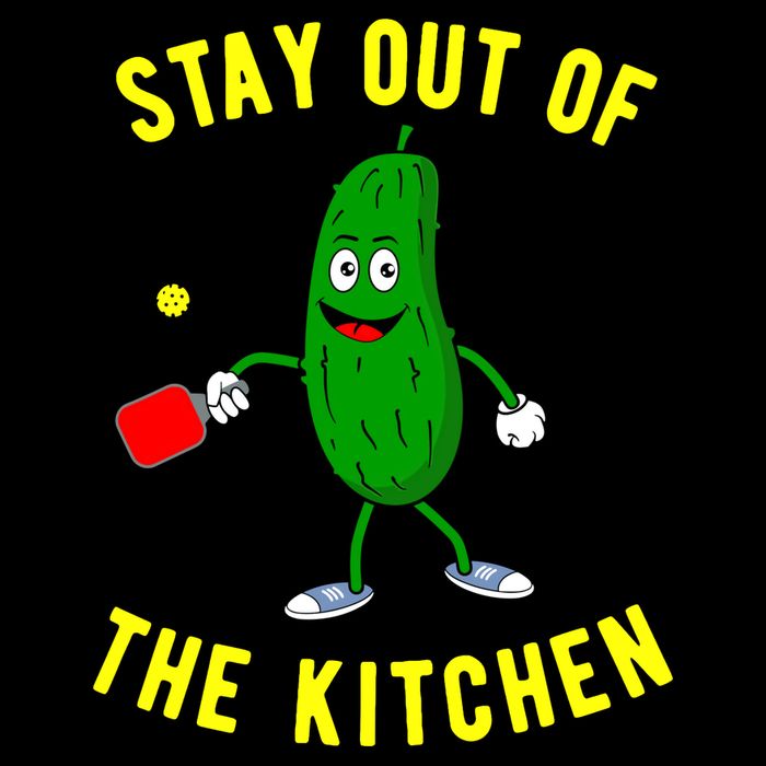 Pickleball Stay Out Of The Kitchen Funny Cooling Performance Crew T-Shirt