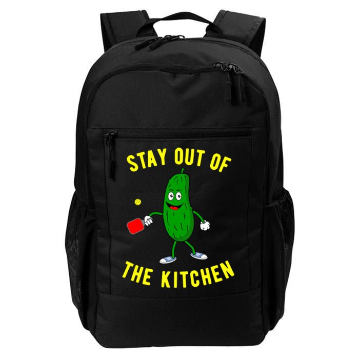 Pickleball Stay Out Of The Kitchen Funny Daily Commute Backpack