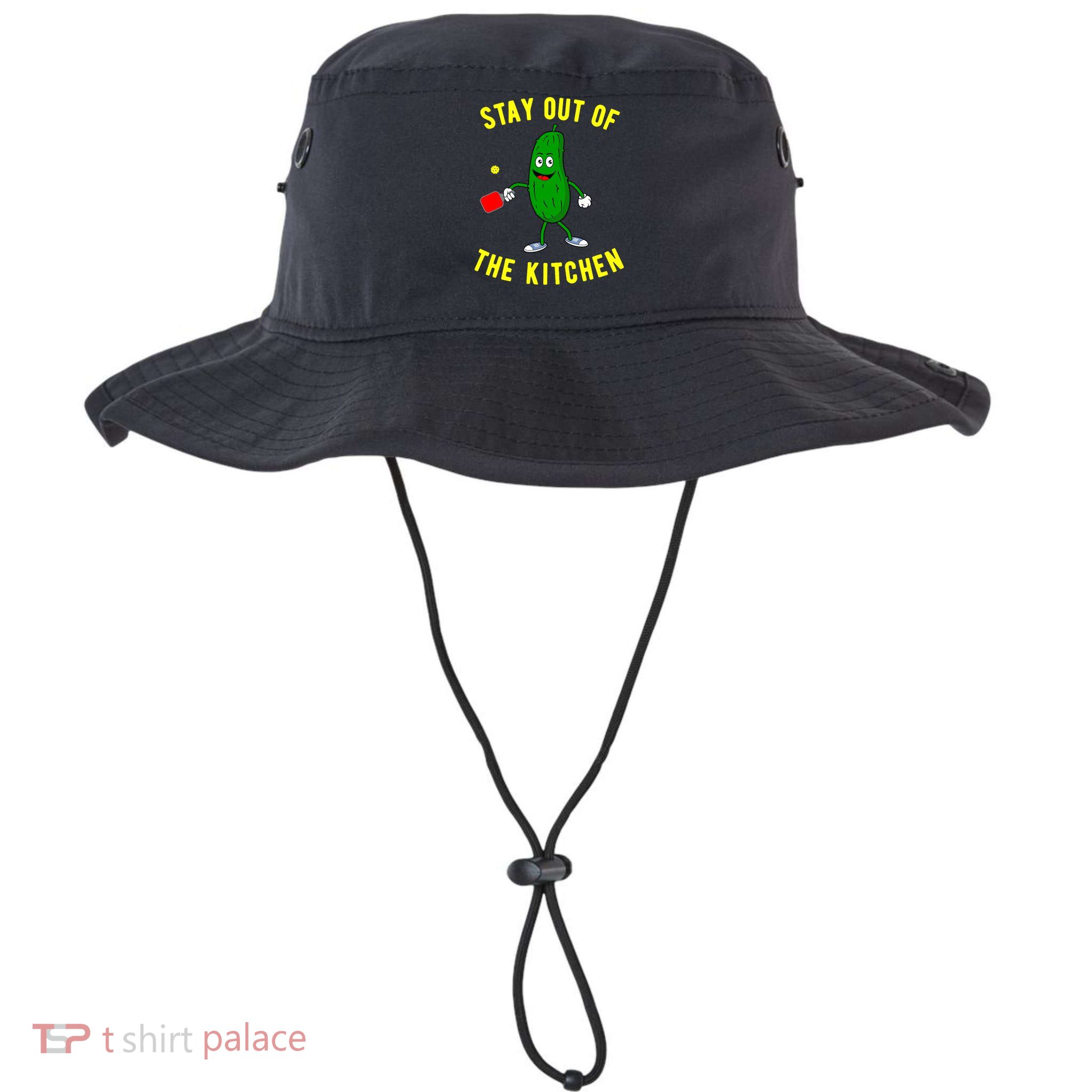 Pickleball Stay Out Of The Kitchen Funny Bucket Hat