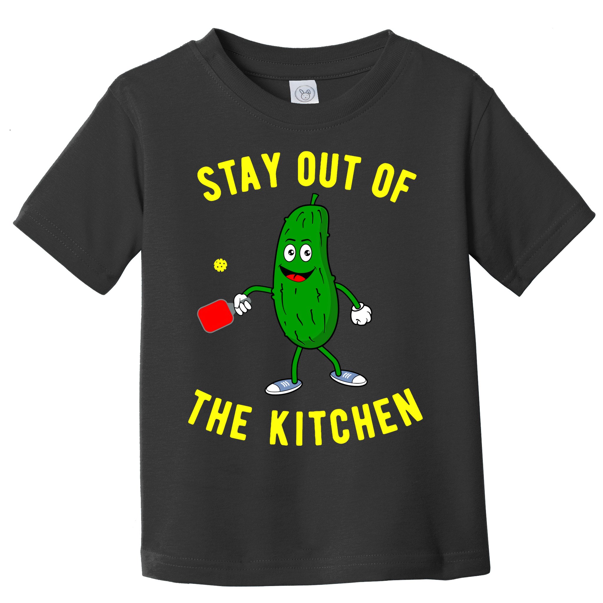 Pickleball Stay Out Of The Kitchen Funny Toddler T-Shirt