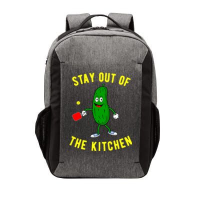 Pickleball Stay Out Of The Kitchen Funny Vector Backpack