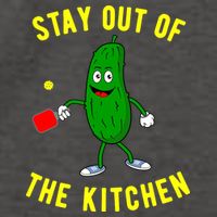 Pickleball Stay Out Of The Kitchen Funny Vector Backpack