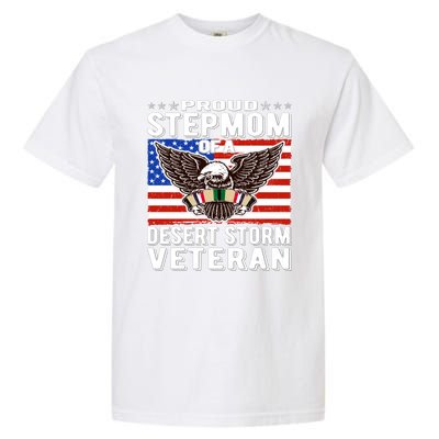 Proud Stepmom Of Desert Storm Veteran Gulf War VeteranS Mom Cool Gift Garment-Dyed Heavyweight T-Shirt