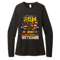 Proud Son Of A Vietnam Veteran, Vietnam War Vet Womens CVC Long Sleeve Shirt