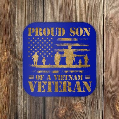 Proud Son Of A Vietnam Veteran Cute Gift Coaster