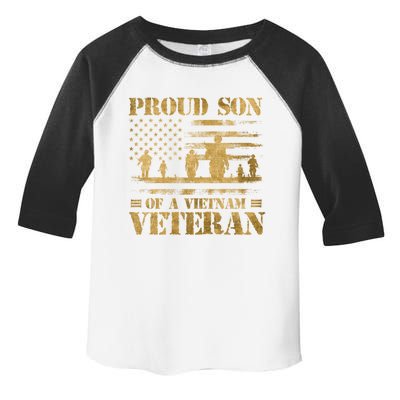 Proud Son Of A Vietnam Veteran Cute Gift Toddler Fine Jersey T-Shirt