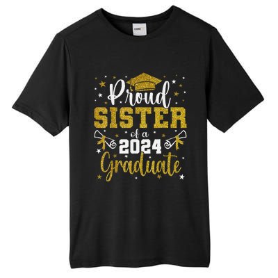 Proud Sister Of A Class Of 2024 Graduate Senior Graduation Tall Fusion ChromaSoft Performance T-Shirt