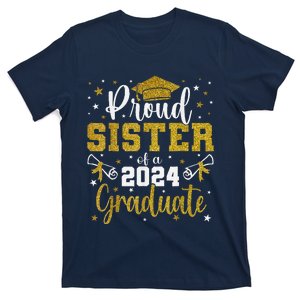 Proud Sister Of A Class Of 2024 Graduate Senior Graduation T-Shirt