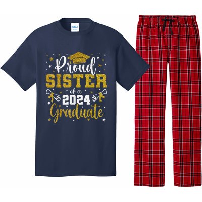 Proud Sister Of A Class Of 2024 Graduate Senior Graduation Pajama Set