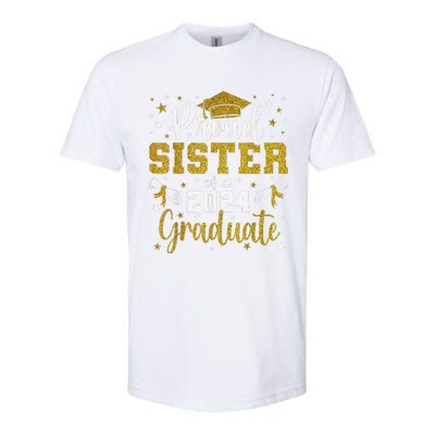 Proud Sister Of A Class Of 2024 Graduate Senior Graduation Softstyle CVC T-Shirt