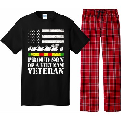 Proud Son Of A Vietnam Veteran Gift Pajama Set