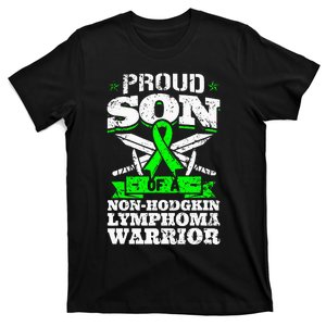 Proud Son Of A Non Hodgkin Lymphoma Warrior Awareness T-Shirt