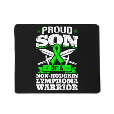 Proud Son Of A Non Hodgkin Lymphoma Warrior Awareness Mousepad