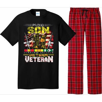 Proud Son Of A Vietnam Veteran Vietnam War Vet Pajama Set