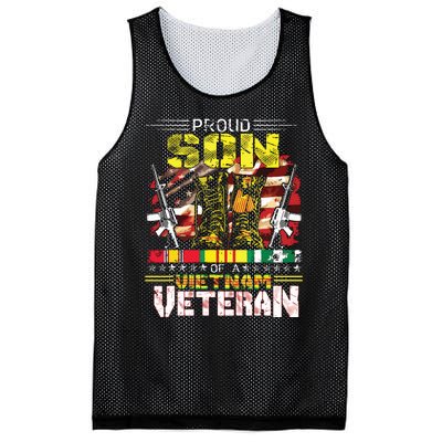 Proud Son Of A Vietnam Veteran Vietnam War Vet Mesh Reversible Basketball Jersey Tank