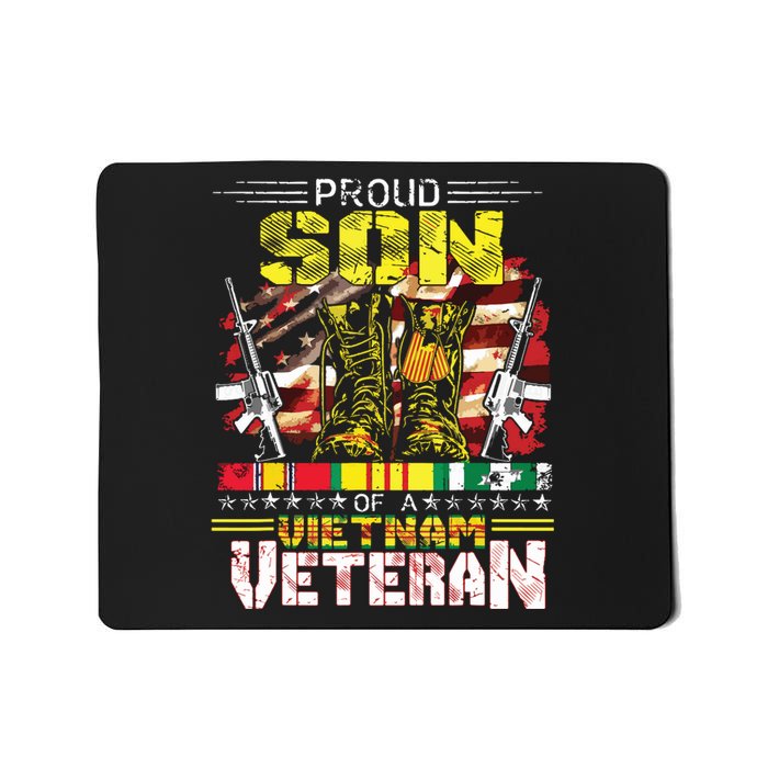 Proud Son Of A Vietnam Veteran Vietnam War Vet Mousepad