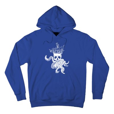 Pirate Ship Octopus Buccaneer Crossed Bones Freebooter Skull Gift Hoodie