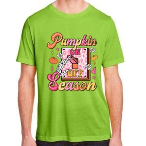 Pumpkin Season On Off Fall Vibes Adult ChromaSoft Performance T-Shirt