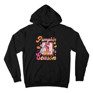 Pumpkin Season On Off Fall Vibes Hoodie