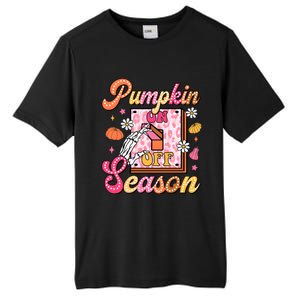 Pumpkin Season On Off Fall Vibes Tall Fusion ChromaSoft Performance T-Shirt