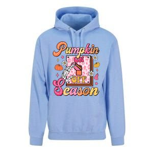 Pumpkin Season On Off Fall Vibes Unisex Surf Hoodie