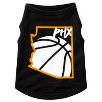 Phoenix State Of Arizona White Sunset Vintage Design Doggie Tank