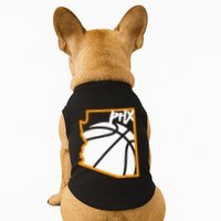Phoenix State Of Arizona White Sunset Vintage Design Doggie Tank