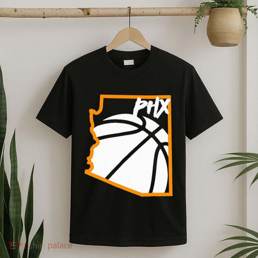 Phoenix State Of Arizona White Sunset Vintage Design T-Shirt