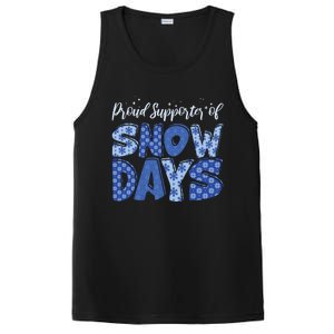 Proud Supporter Of Snow Days Teacher Christmas Gift PosiCharge Competitor Tank