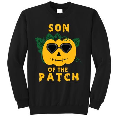 Pumpkin Son Of The Patch Halloween Matching Family Pj Sweatshirt