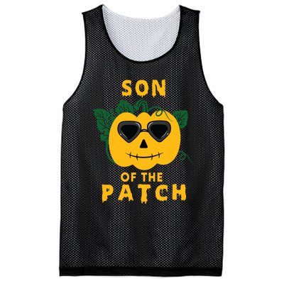 Pumpkin Son Of The Patch Halloween Matching Family Pj Mesh Reversible Basketball Jersey Tank