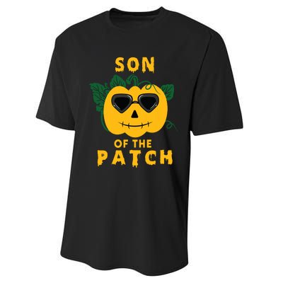 Pumpkin Son Of The Patch Halloween Matching Family Pj Performance Sprint T-Shirt