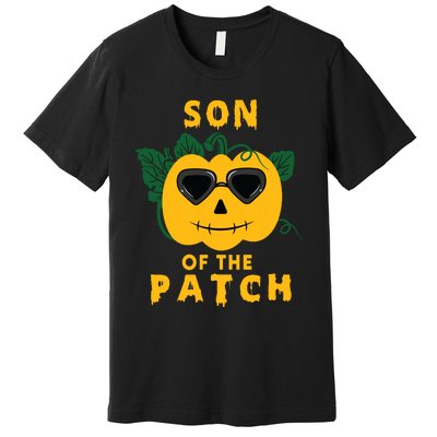 Pumpkin Son Of The Patch Halloween Matching Family Pj Premium T-Shirt