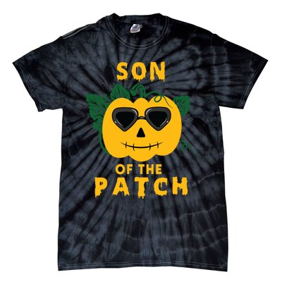 Pumpkin Son Of The Patch Halloween Matching Family Pj Tie-Dye T-Shirt