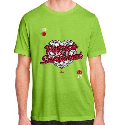 Patrick Sandoval Of Hearts Los Angeles Baseball Valentines Gift Adult ChromaSoft Performance T-Shirt