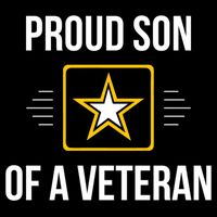 Proud Son Of A Veteran Funny Gift Cooling Performance Crew T-Shirt