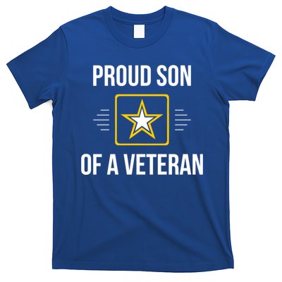 Proud Son Of A Veteran Funny Gift T-Shirt