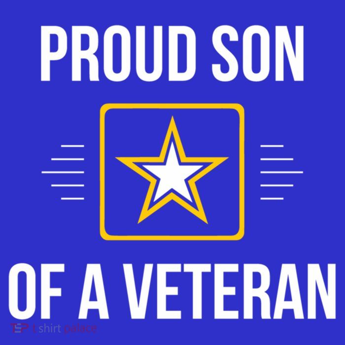 Proud Son Of A Veteran Funny Gift Tank Top