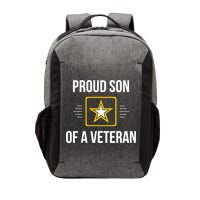 Proud Son Of A Veteran Funny Gift Vector Backpack