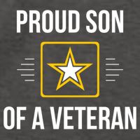 Proud Son Of A Veteran Funny Gift Vector Backpack