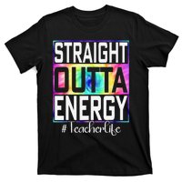 Paraprofessional Straight Outta Energy Teacher Life Gifts T-Shirt