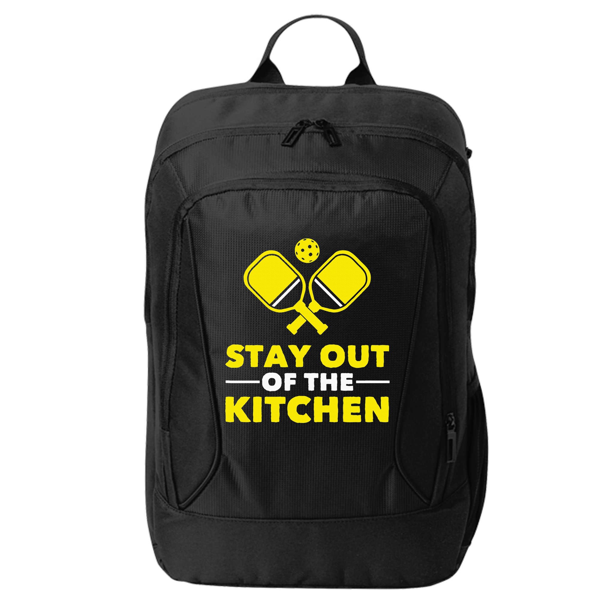 Pickleball Stay Out Of The Kitchen City Backpack