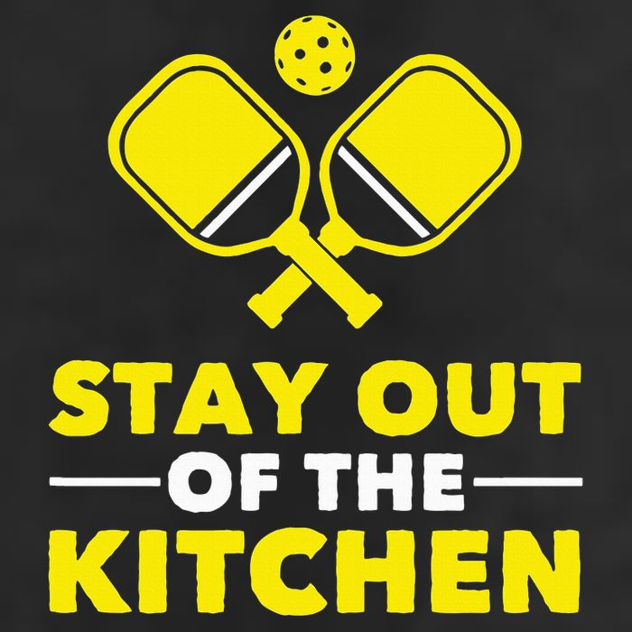 Pickleball Stay Out Of The Kitchen Adult Drive Performance Visor
