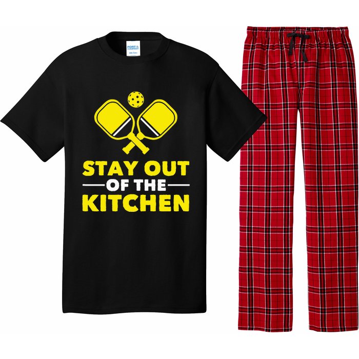 Pickleball Stay Out Of The Kitchen Pajama Set