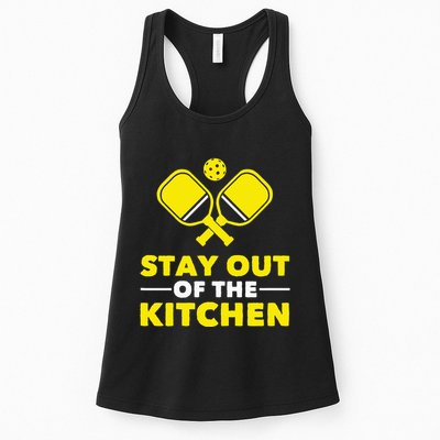 Pickleball Stay Out Of The Kitchen Womens Tank Top
