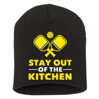 Pickleball Stay Out Of The Kitchen Short Acrylic Beanie